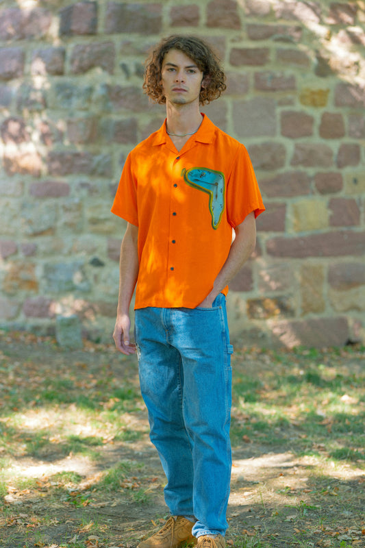 Camisa con textura Regular Fit