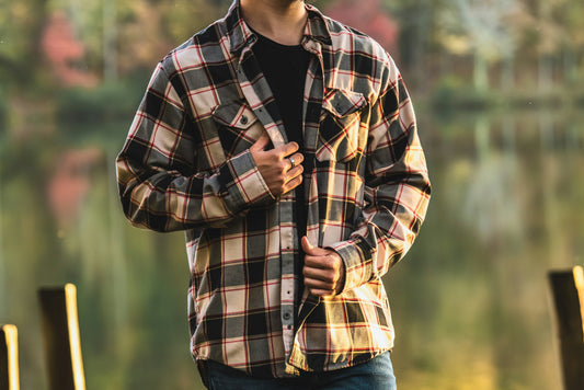 Camisa Manga Larga Cuadros